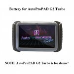 Battery Replacement for XTOOL AutoProPAD G2 Turbo Programmer